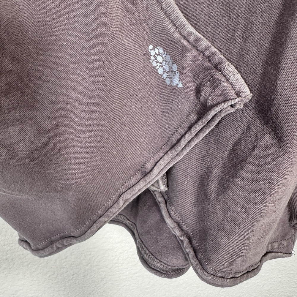 Free People Movement Women's Oversized Charcoal Brown Size Small Top - Picture 5 of 11